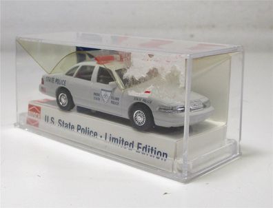 Busch Automodell H0 1/87 PKW Ford Crown Victoria US-Police OVP (52-25)