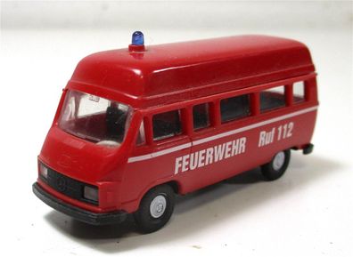 Modellauto H0 1/87 MB 100 Bus Feuerwehr (24-54)