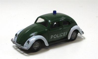 Modellauto H0 1/87 PKW Praline VW Brezelkäfer Polizei (26-39)