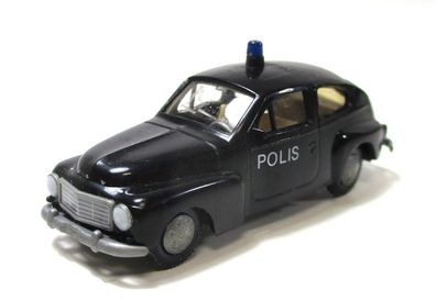 Modellauto H0 1/87 Praline PKW Volvo 544 Polizei (023-39)