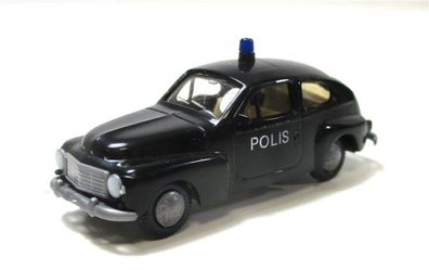 Modellauto H0 1/87 Praline PKW Volvo 544 Polizei (023-40)