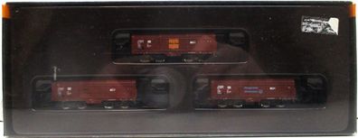 Märklin Z mc 1997,3 Wagenpackung 3x Teleskophaubenwagen OVP (6573h)