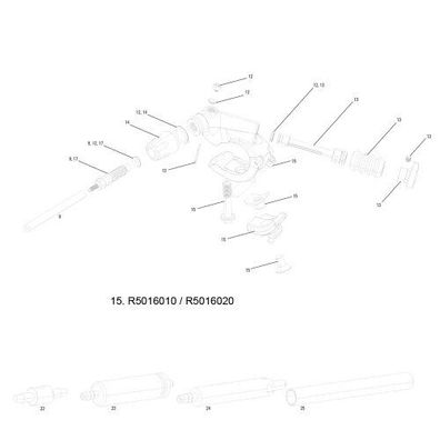 Rockshox Ersatz für Variosattelstütze "Reverb / Reverb Stealth" Hülse IFP, 125 mm