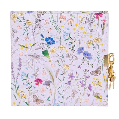 Turnowsky 44 575 Tagebuch Summer Meadow lilac - 16,5 x 16,5 cm