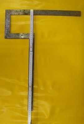 Flanschenwinkel 500 mm Stahl Winkel