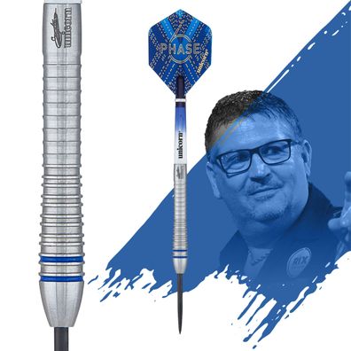 Unicorn Phase 6 World Champion Gary Anderson Steel Dart Presentation Box, 1 Satz