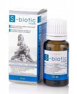 S-Biotic Probiotika Tropfen, 800 Mio Jtk, 10 ml