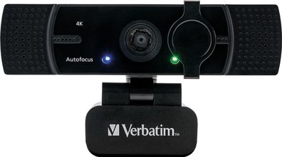 Verbatim 49580 Webcam AWC-03 - 4K Ultra HD, schwarz