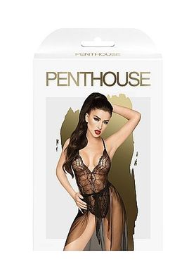 Penthouse Lingerie Damen Dessous Body mit Rock Gr. S/M Dessous Unterwäsche