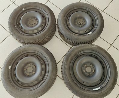 Audi A4 Avant Stahlfelgen + Reifen M+S 7Jx16H2 205/55R16 91H Komplettradsatz