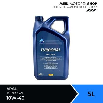 Aral Turboral 10W-40 5 Liter