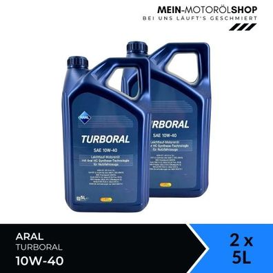 Aral Turboral 10W-40 2x5 Liter