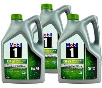 Mobil 1 ESP LV 0W-30 3x5 Liter
