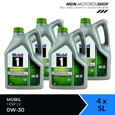 Mobil 1 ESP LV 0W-30 4x5 Liter