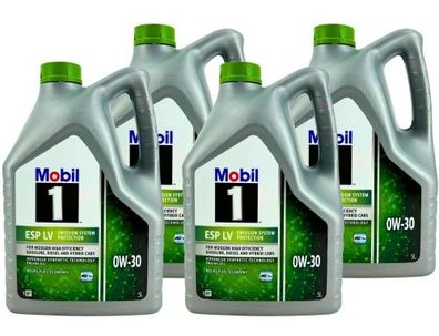Mobil 1 ESP LV 0W-30 4x5 Liter