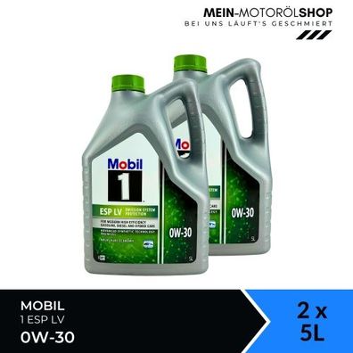 Mobil 1 ESP LV 0W-30 2x5 Liter