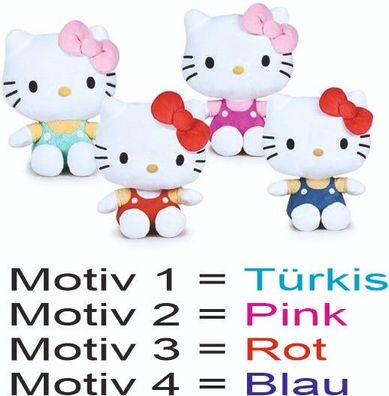 Play by Play Sanrio License Hello Kitty Plüsch 15cm Pink Neuware