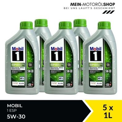 Mobil 1 ESP 5W-30 5x1 Liter