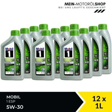 Mobil 1 ESP 5W-30 12x1 Liter