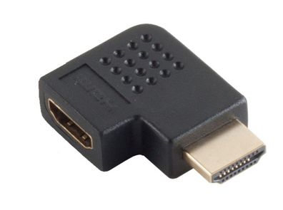 S-Impuls HDMI-Winkeladapter / Goldkontakte / 4K2K kompatibel / 270°-Version