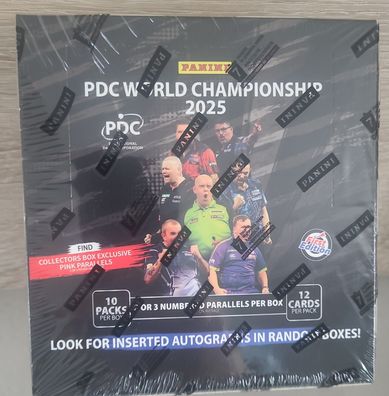 Panini PDC World Championship 2025 Trading Cards - Collectors Box