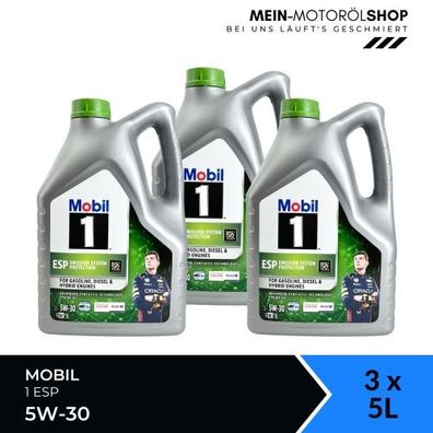 Mobil 1 ESP 5W-30 3x5 Liter