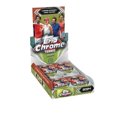 2024 Topps Chrome Tennis - Hobby Box