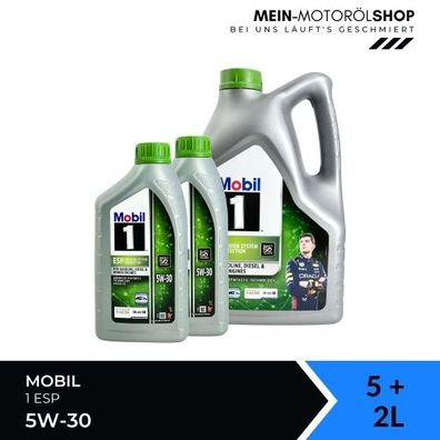 Mobil 1 ESP 5W-30 5 + 2 Liter