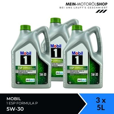 Mobil 1 ESP Formula P 5W-30 3x5 Liter