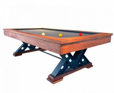 Billardtisch Billardmöbel Pooltisch Holztisch Stilvoller Spieltisch Billard 8Ft