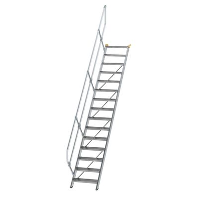 MUNK Treppe 45EUR inkl. einen Handlauf, 600mm Stufenbreite, 15 Stufen