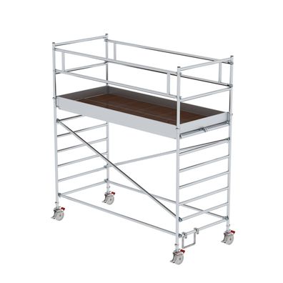 MUNK Rollgeruest mit Doppelplattform 1,35x3,00m Plattform, 4,35m AH
