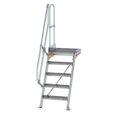 MUNK Treppe mit Plattform 60EUR inkl. einen Handlauf, 600mm Stufenbreite, 5 Stufen