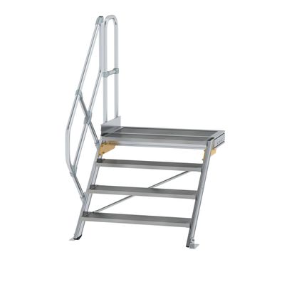 MUNK Treppe mit Plattform 45EUR inkl. einen Handlauf, 1000mm Stufenbreite, 4 Stufen