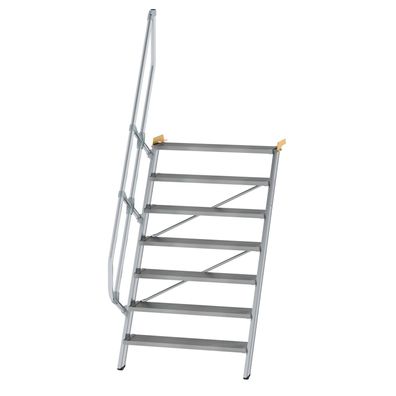 MUNK Treppe 60EUR inkl. einen Handlauf, 1000mm Stufenbreite, 7 Stufen