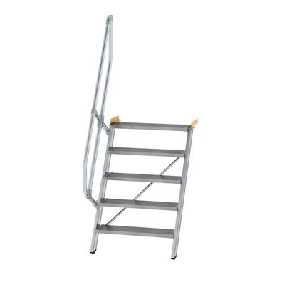 MUNK Treppe 60EUR inkl. einen Handlauf, 800mm Stufenbreite, 5 Stufen