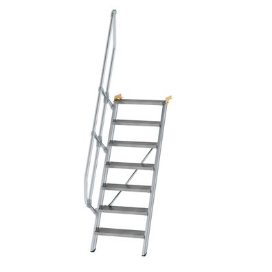 MUNK Treppe 60EUR inkl. einen Handlauf, 600mm Stufenbreite, 7 Stufen