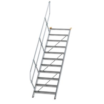 MUNK Treppe 45EUR inkl. einen Handlauf, 800mm Stufenbreite, 11 Stufen