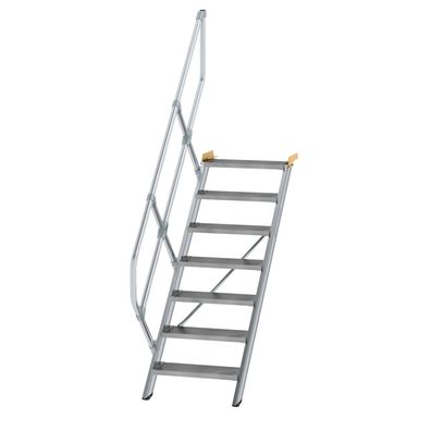 MUNK Treppe 45EUR inkl. einen Handlauf, 600mm Stufenbreite, 7 Stufen