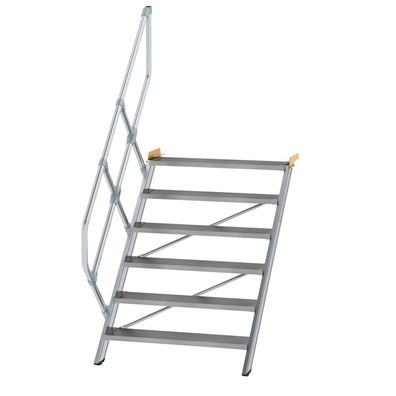 MUNK Treppe 45EUR inkl. einen Handlauf, 1000mm Stufenbreite, 6 Stufen