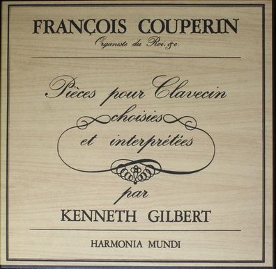 Harmonia Mundi HM 350 - Pièces Pour Clavecin Choisies Et Interprétées Par Ken