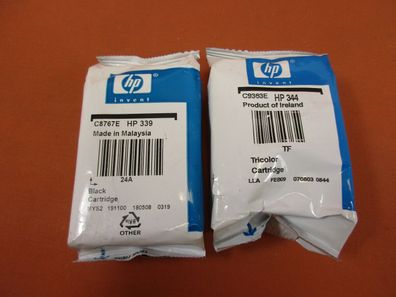 Original HP 339/344 Verschweißt, intenpatrone, HP ink cartridge