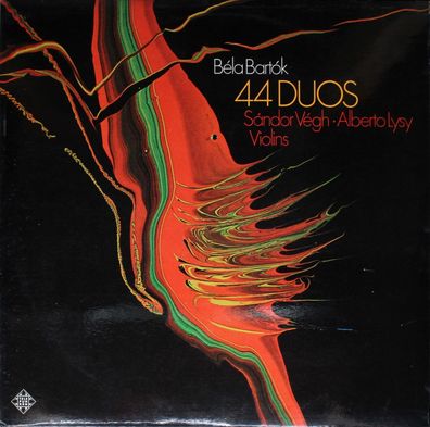 Telefunken SAT 22 542 - Béla Bartók, Sándor Végh, Alberto Lysy - 44 Duos