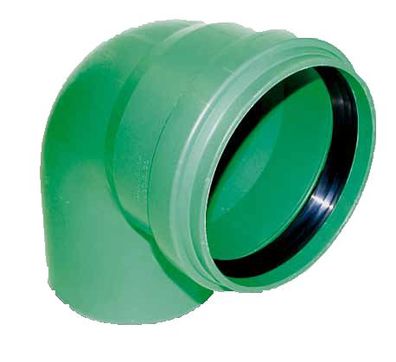 Wavin Bogen KG2000 15 Grad DN/OD125 4021887