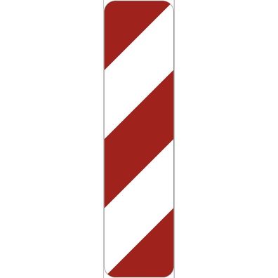 Leitbake - Schraffenbake - Aufstellung rechts (VZ-Nr. 605-10)