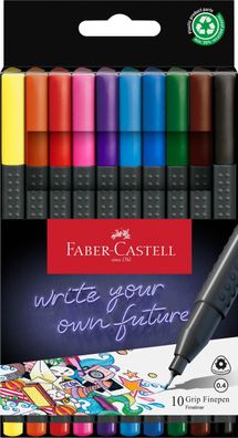 Faber-Castell Finepen Grip 0.4 1516XX Kartonetuis