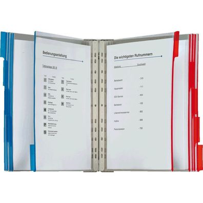 Durable Function Wall 10, Sichttafel-System, inkl.10 Sichttafeln