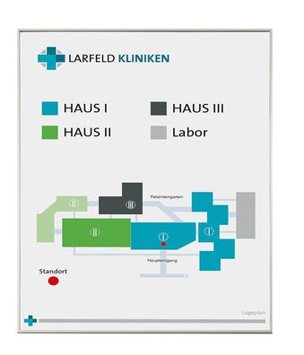 MADRID Silver Line Vario Wegweiser DIN A3