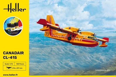 Heller 1:72 56370 Starter KIT Canadair CL-415