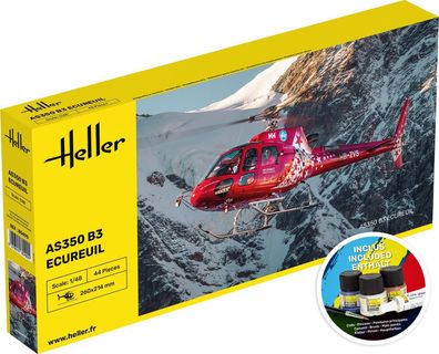 Heller 1:48 56490 Starter KIT AS350 B3 Ecureuil